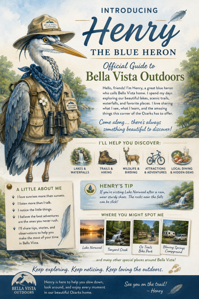 Image about Henry, the blue heron mascot